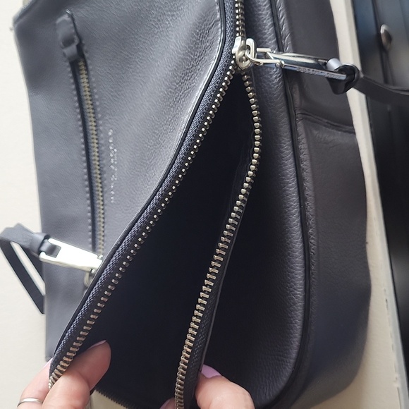 MARC JACOBS Leather Crossbody Saddle Bag - Picture 6 of 12